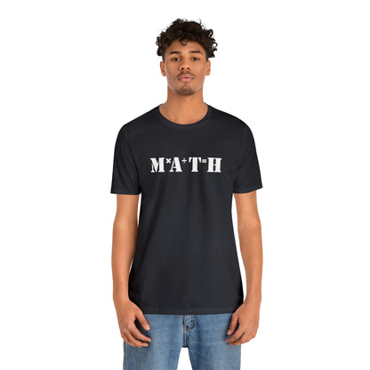 MATH - Unisex Jersey Short Sleeve Tee