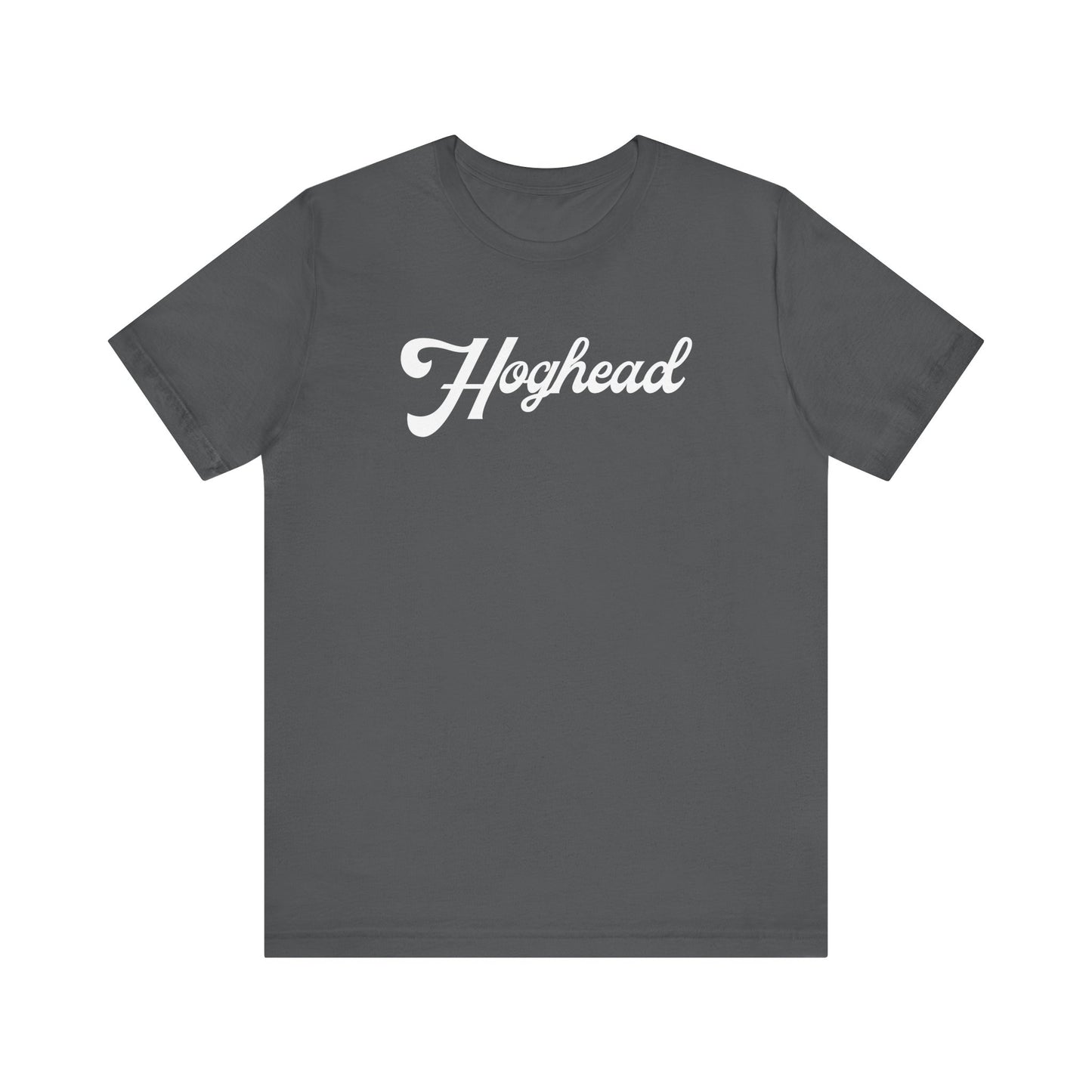 HOGHEAD - White Logo - Unisex Jersey Short Sleeve Tee