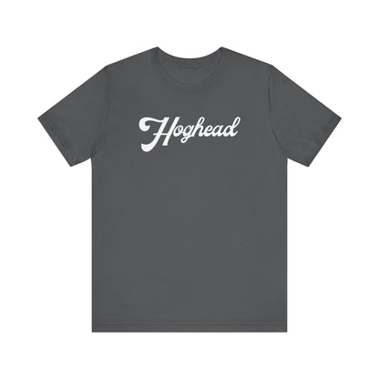 HOGHEAD - White Logo - Unisex Jersey Short Sleeve Tee