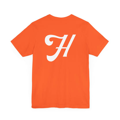HOGHEAD - White Logo - Unisex Jersey Short Sleeve Tee