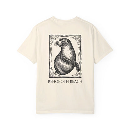 REHOBOTH BEACH - SEAL - Unisex Garment-Dyed T-shirt