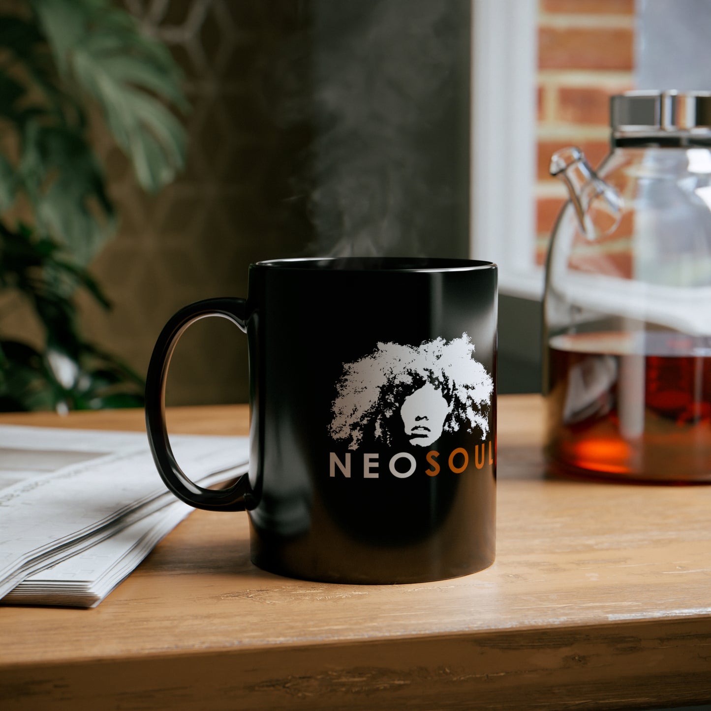 NEO SOUL - 11oz Black Mug