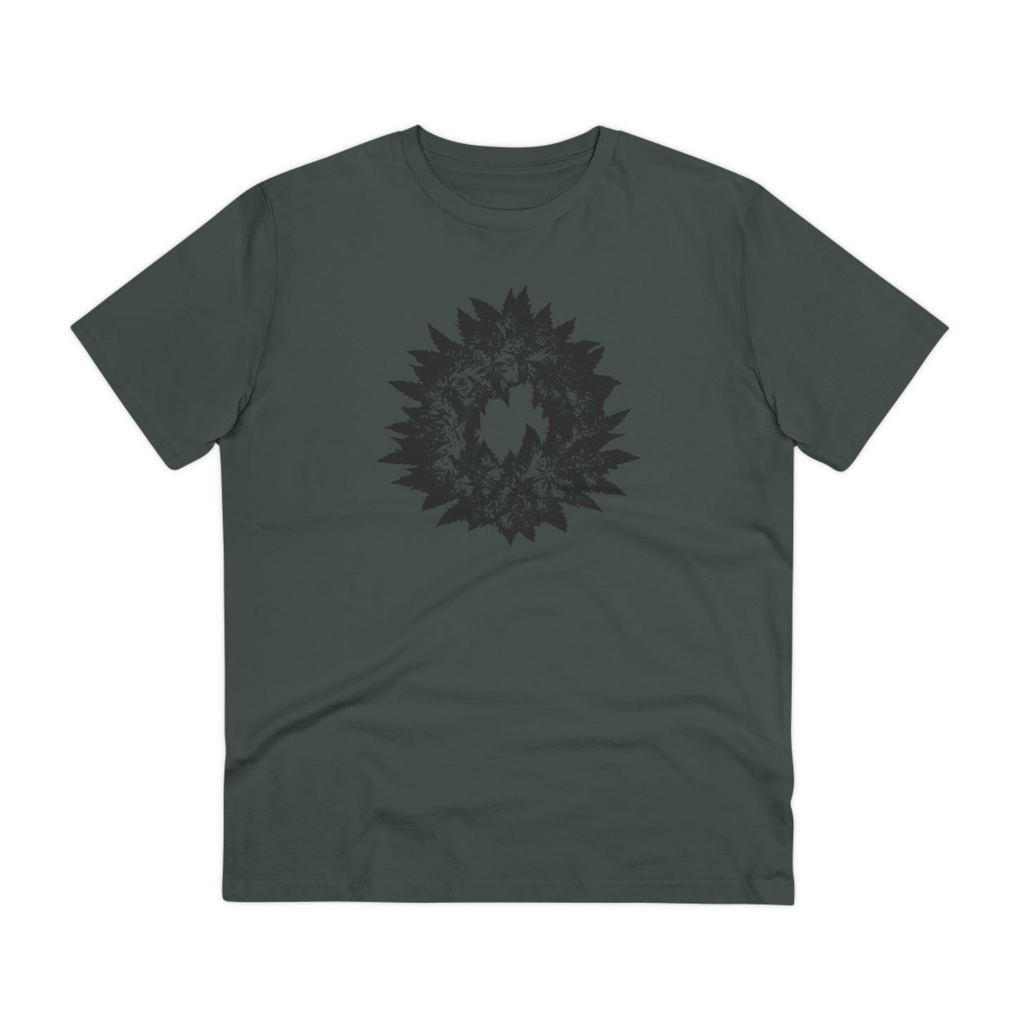 DARK GREY WREATH - Organic Creator T-shirt - Unisex