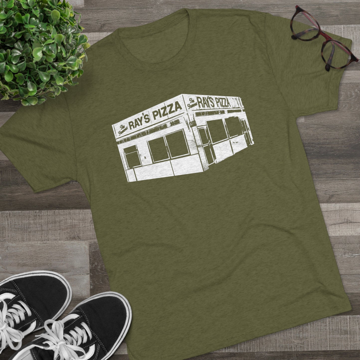 RAY'S PIZZA - Unisex Tri-Blend Crew Tee