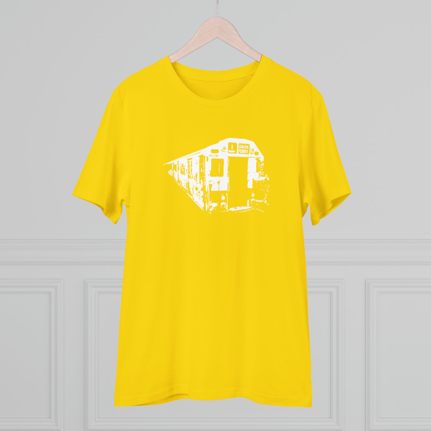 1 Train (WHITE) - Organic Creator T-shirt - Unisex