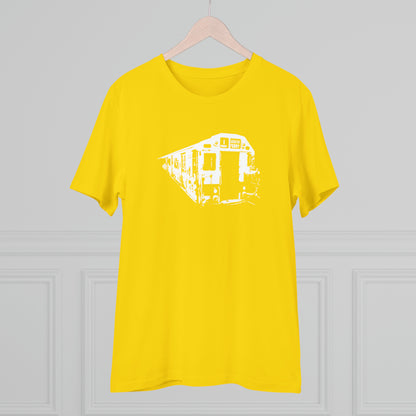 1 Train (WHITE) - Organic Creator T-shirt - Unisex