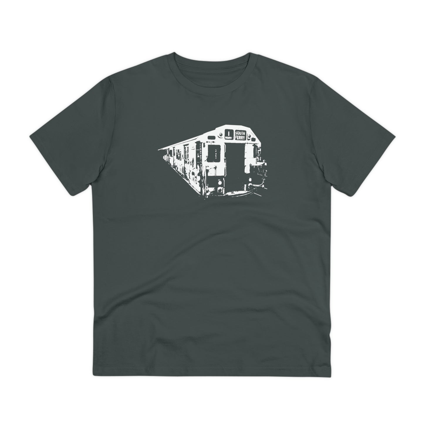 1 Train (WHITE) - Organic Creator T-shirt - Unisex