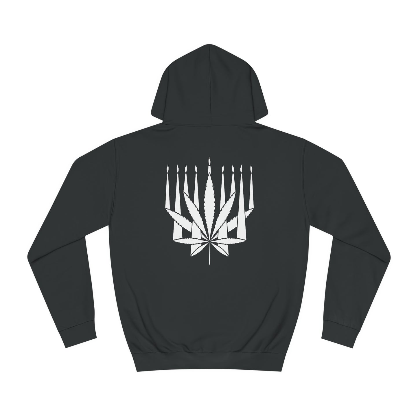 MENORAHJUANA WHITE - Unisex College Hoodie