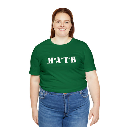 MATH - Unisex Jersey Short Sleeve Tee