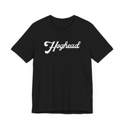 HOGHEAD - White Logo - Unisex Jersey Short Sleeve Tee