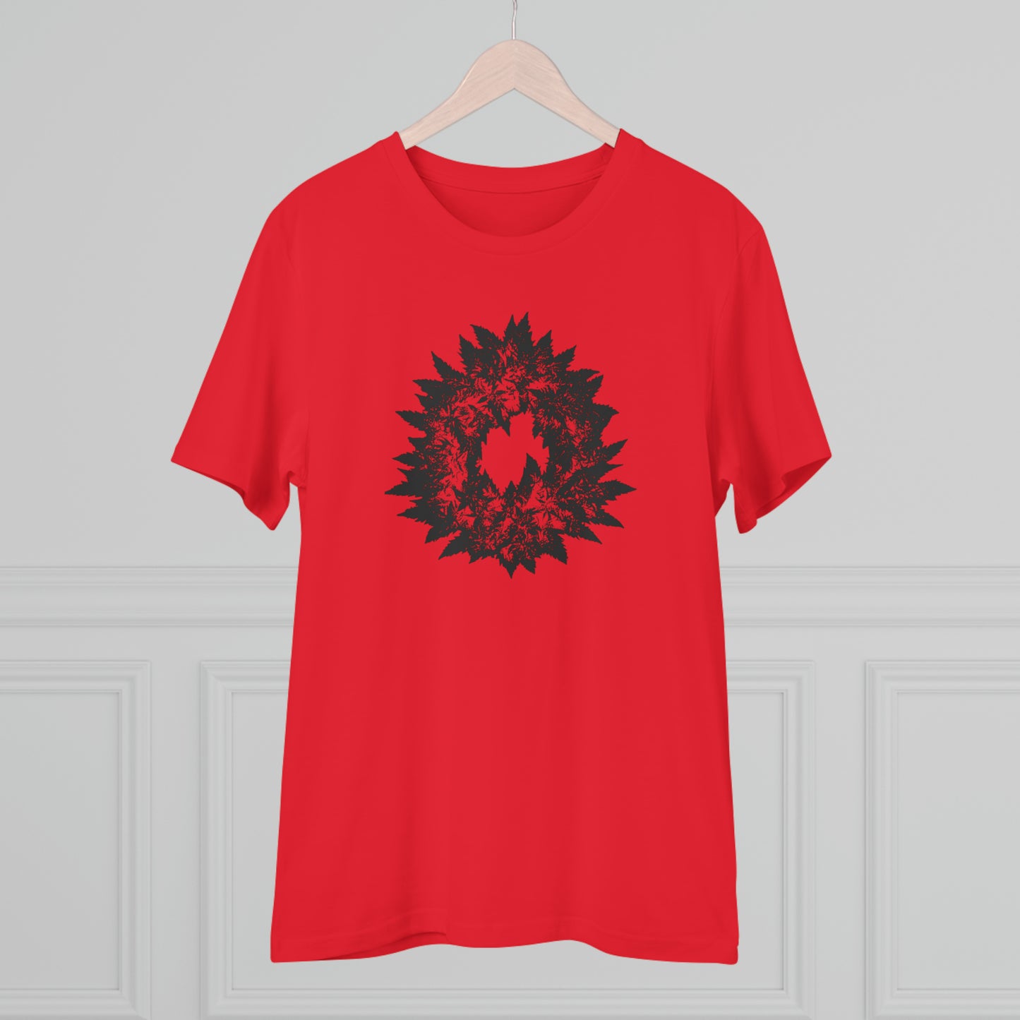 DARK GREY WREATH - Organic Creator T-shirt - Unisex