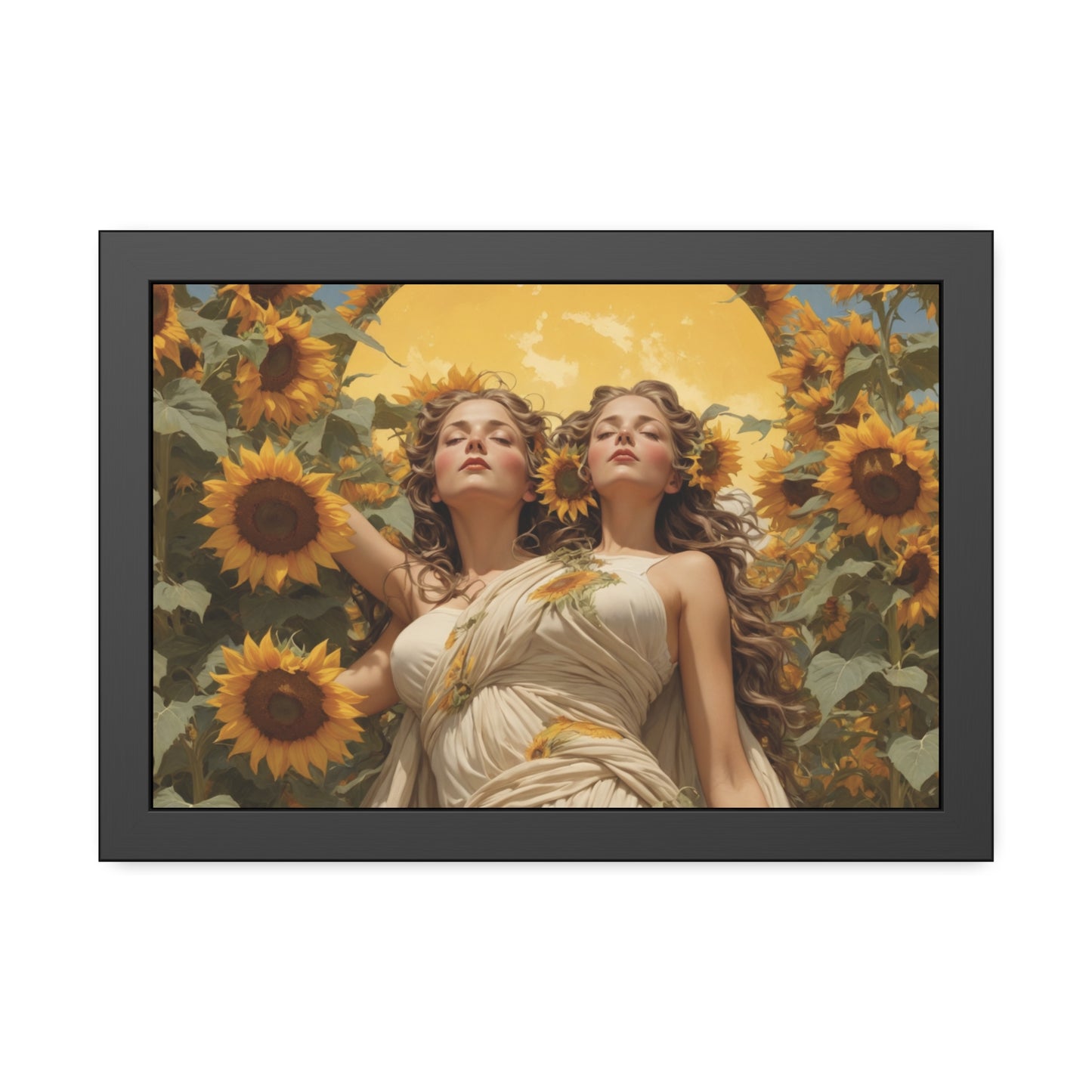 SUNFLOWER 3 - Framed Paper Poster