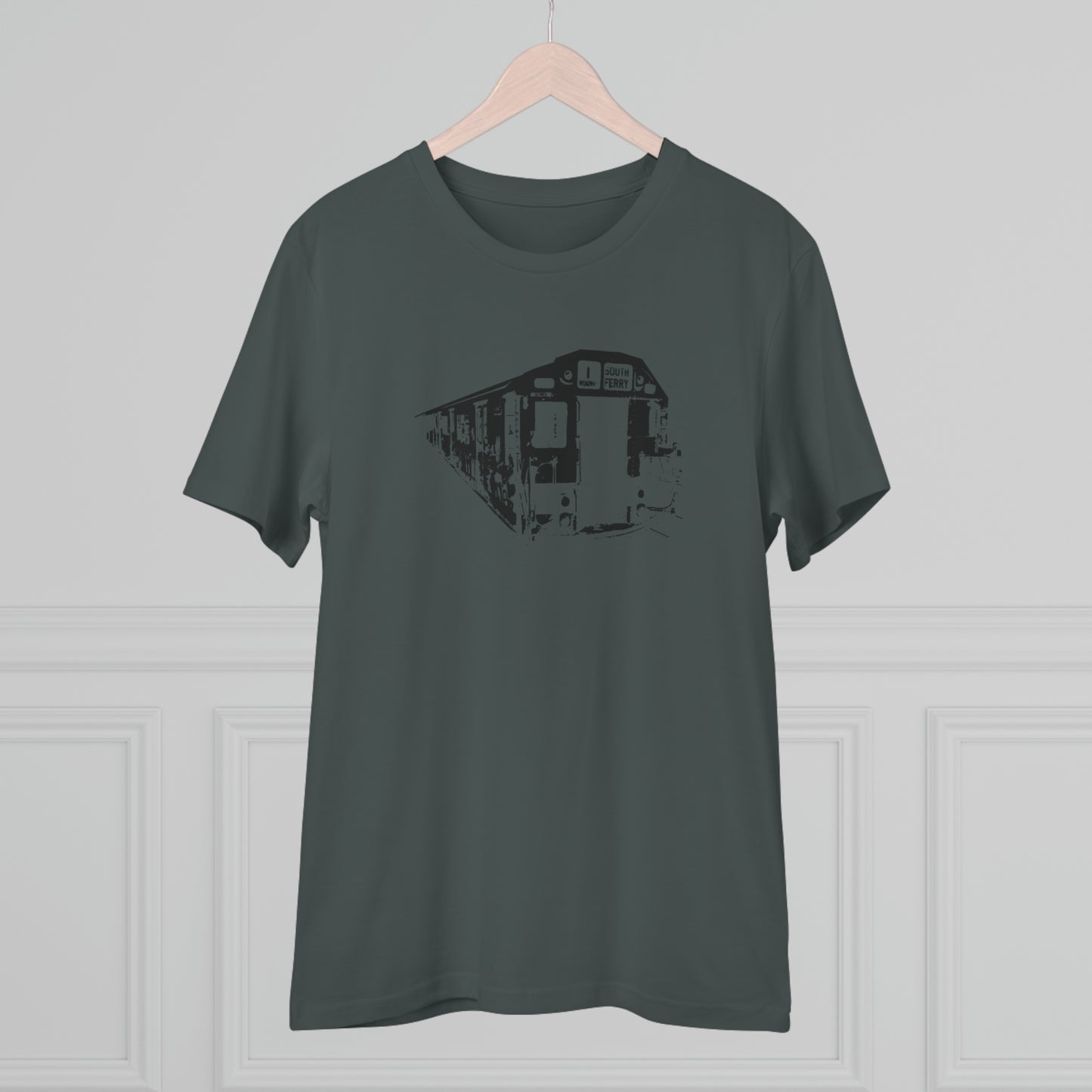 1 Train (BLACK) - Organic Creator T-shirt - Unisex