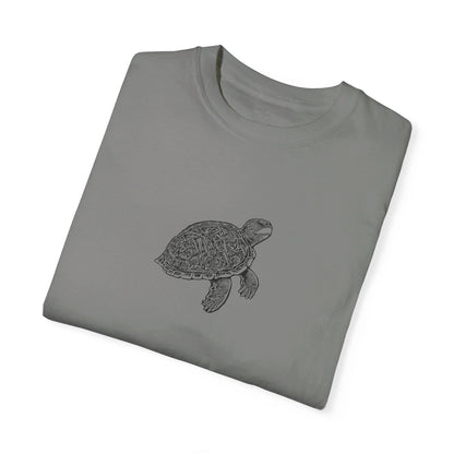 REHOBOTH BEACH - TURTLE - Unisex Garment-Dyed T-shirt