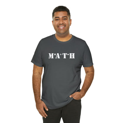 MATH - Unisex Jersey Short Sleeve Tee