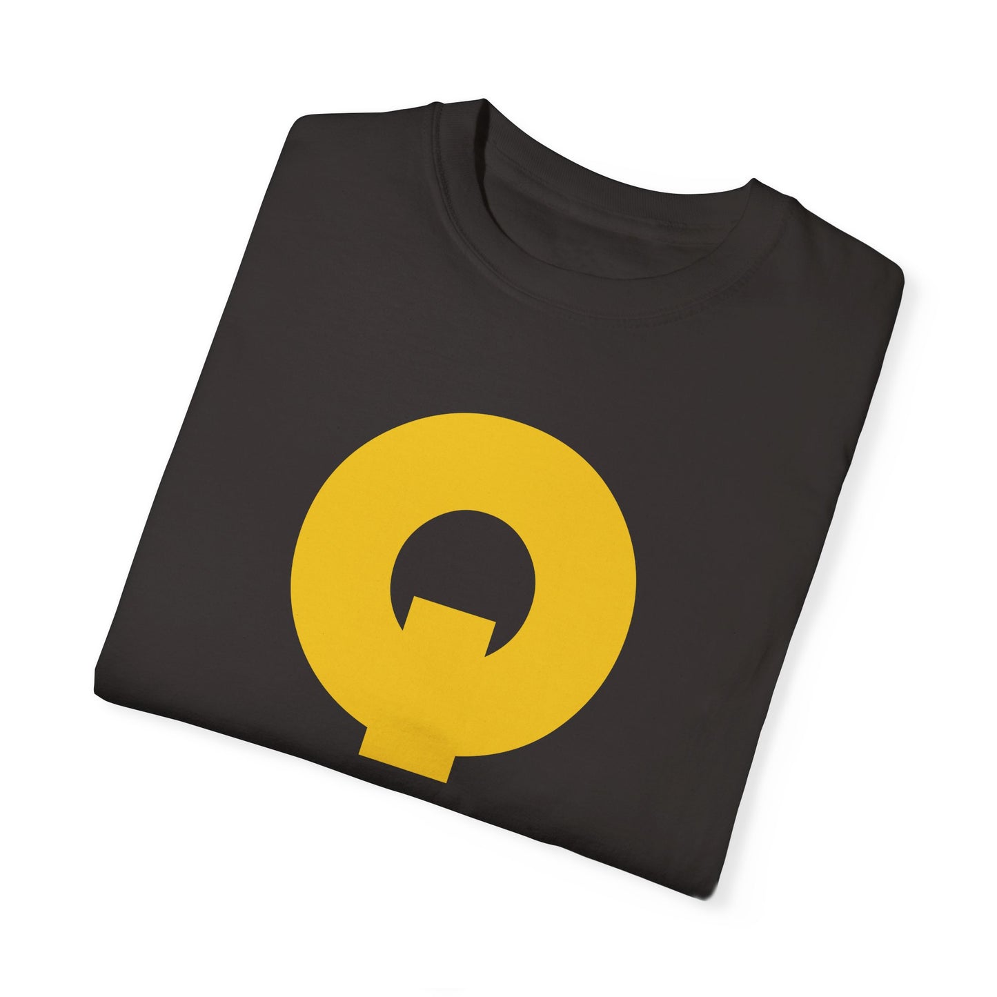 QUANTUM TRAINING - YELLOW LOGO Unisex Garment-Dyed T-shirt