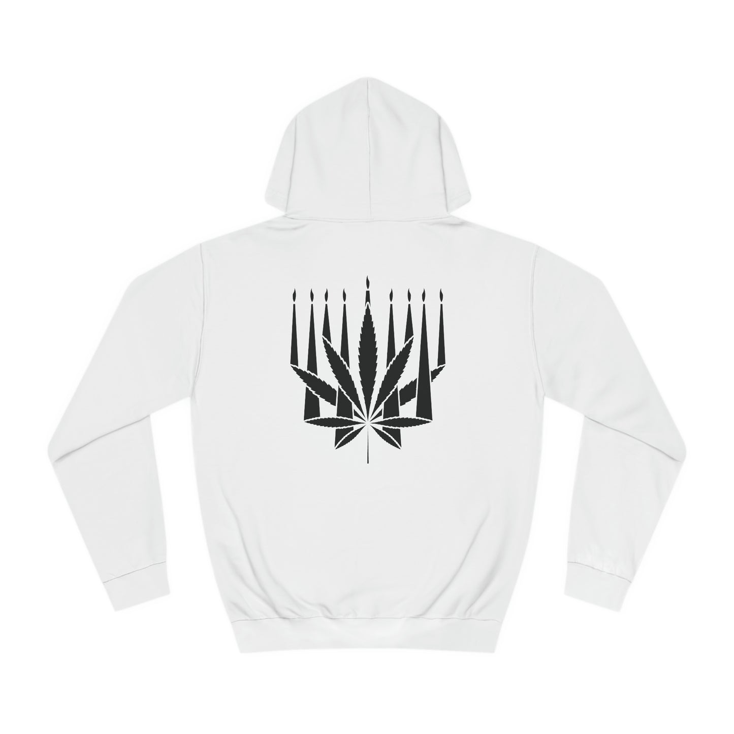 MENORAHJUANA BLACK - Unisex College Hoodie