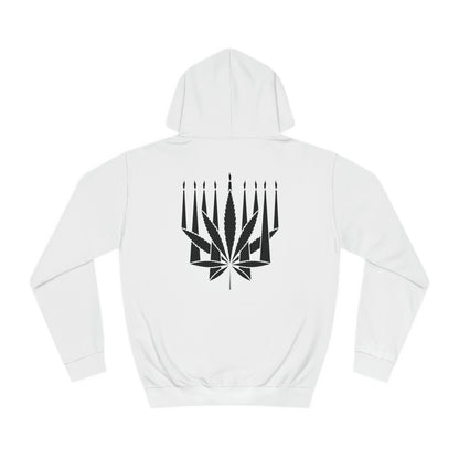 MENORAHJUANA BLACK - Unisex College Hoodie