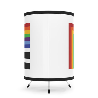 EQUALITY - Tripod Lamp with High-Res Printed Shade, US\CA plug