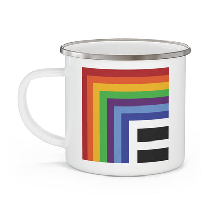 EQUALITY - Enamel Camping Mug