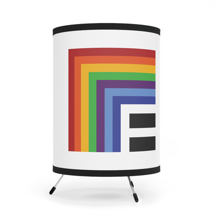 EQUALITY - Tripod Lamp with High-Res Printed Shade, US\CA plug