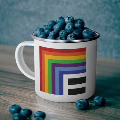 EQUALITY - Enamel Camping Mug