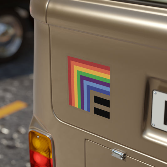 EQUALITY - Transparent Outdoor Stickers, Square, 1pc