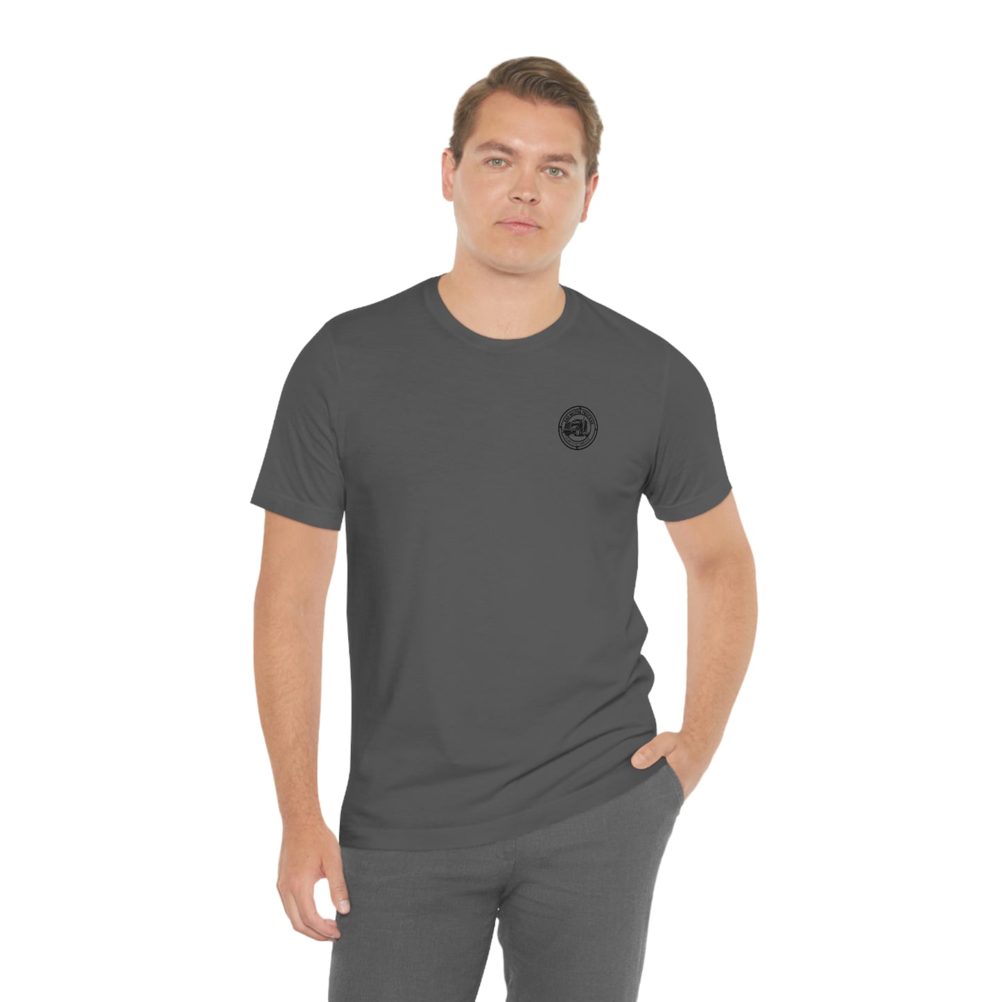 BMT - Black Logo - Unisex Jersey Short Sleeve Tee