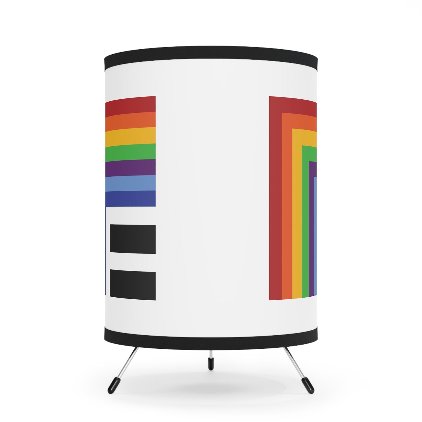 EQUALITY - Tripod Lamp with High-Res Printed Shade, US\CA plug