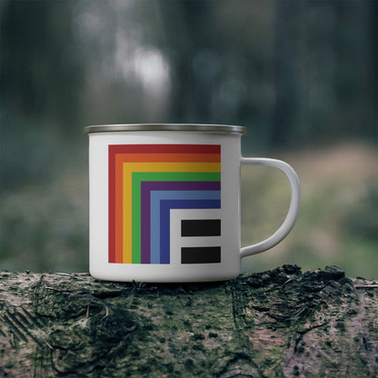 EQUALITY - Enamel Camping Mug