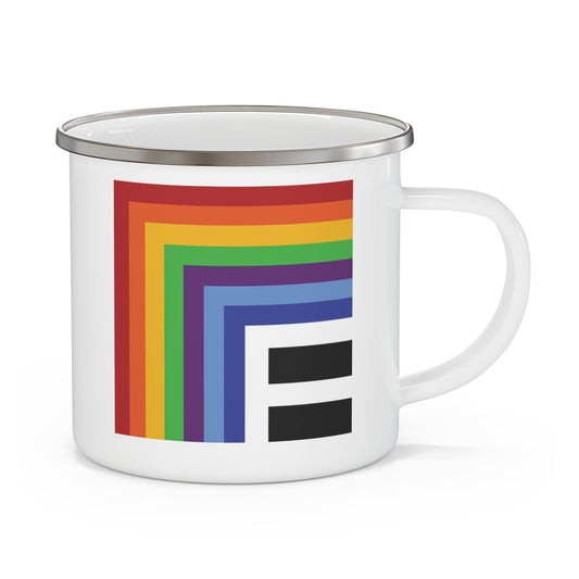 EQUALITY - Enamel Camping Mug